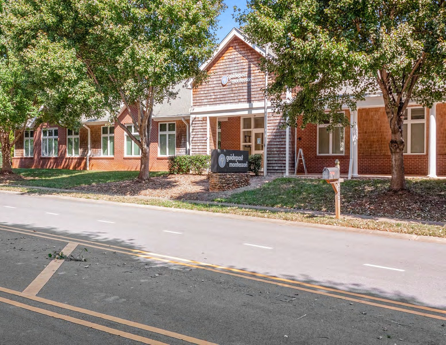 Guidepost Montessori property in Huntersville, North Carolina
